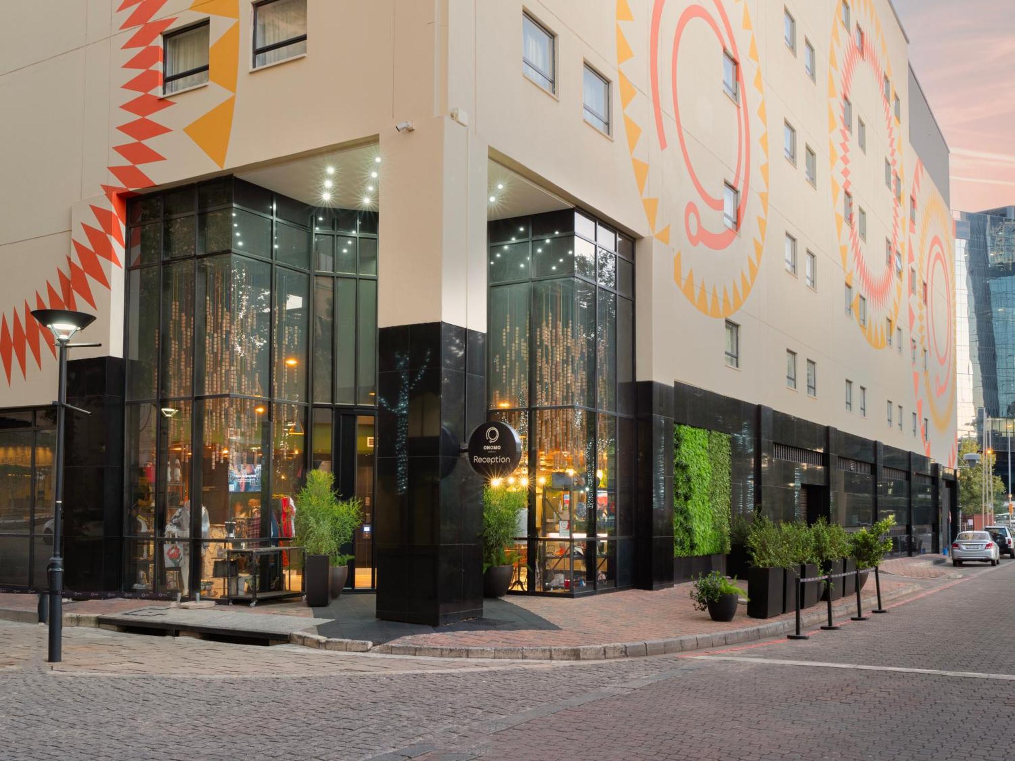 Onomo Hotel Johannesburg Sandton Exteriér fotografie