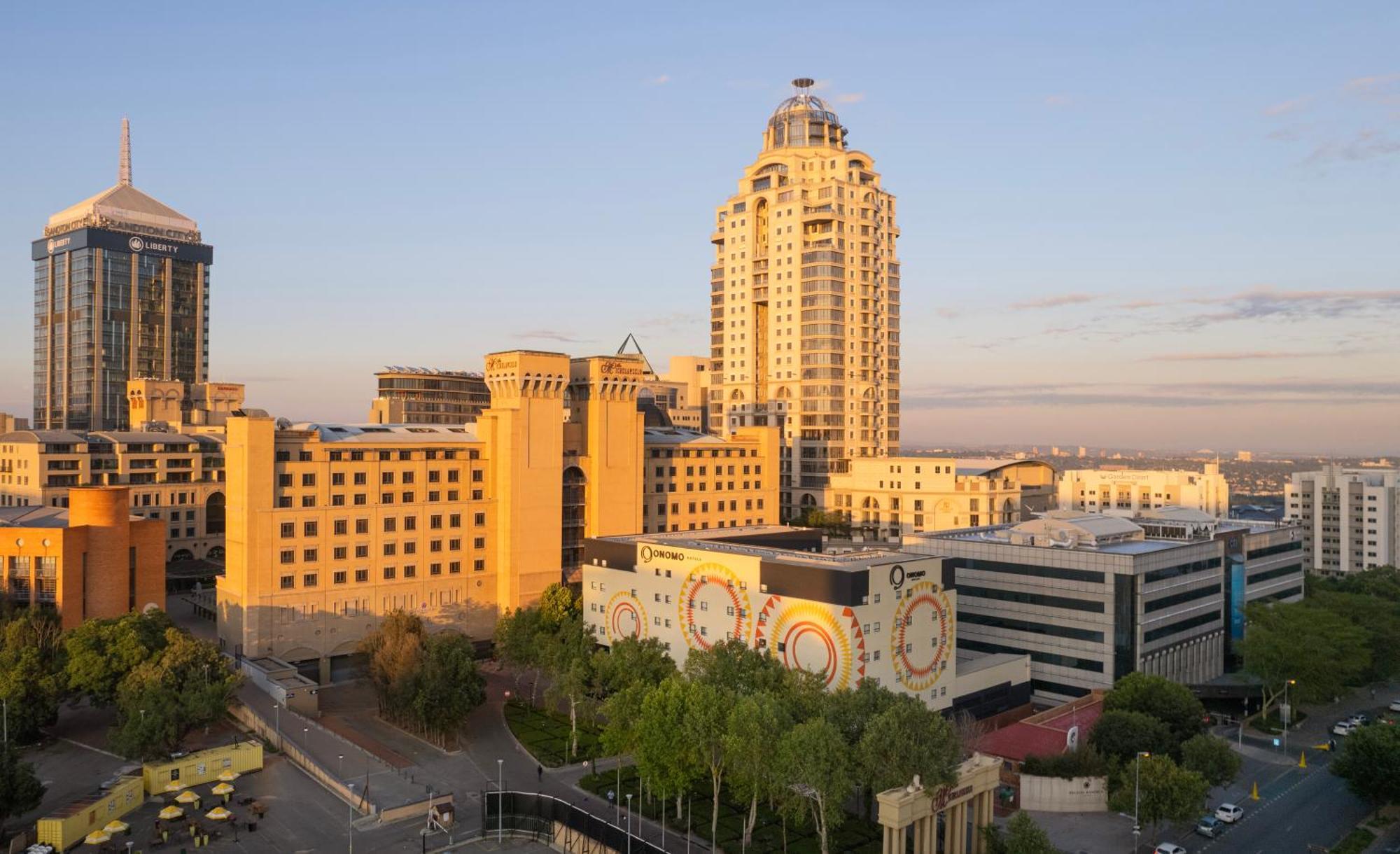 Onomo Hotel Johannesburg Sandton Exteriér fotografie